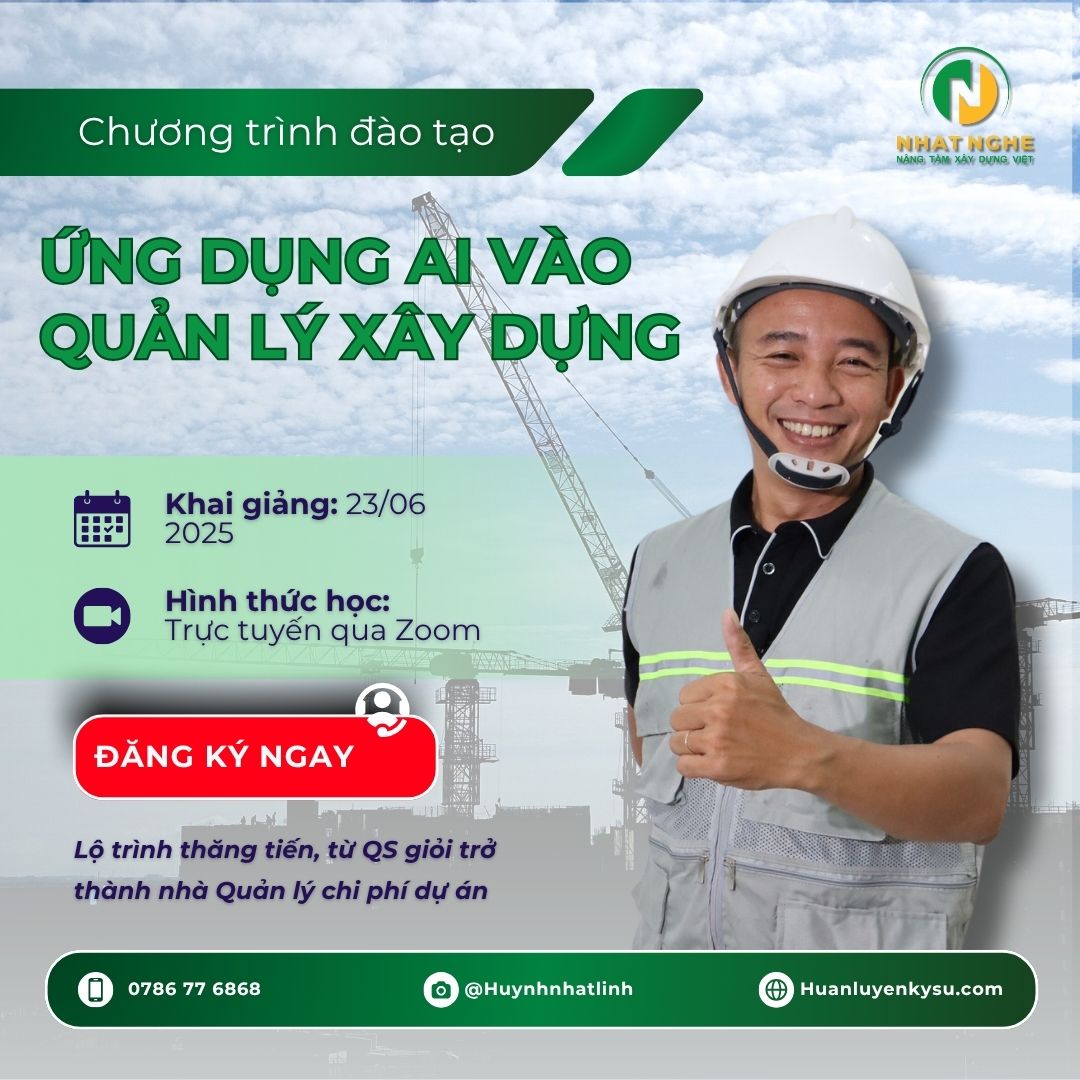 Ứng dụng AI vào quản lý xây dựng