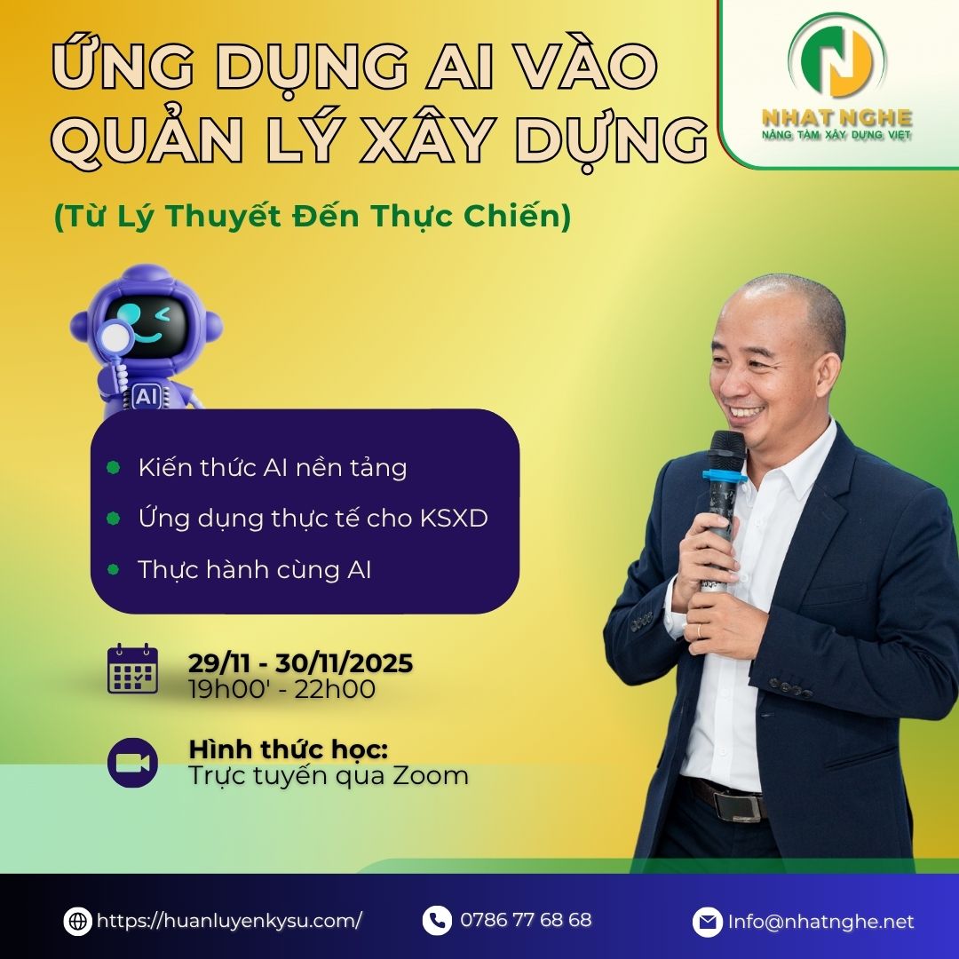 Ứng dụng AI vào quản lý xây dựng