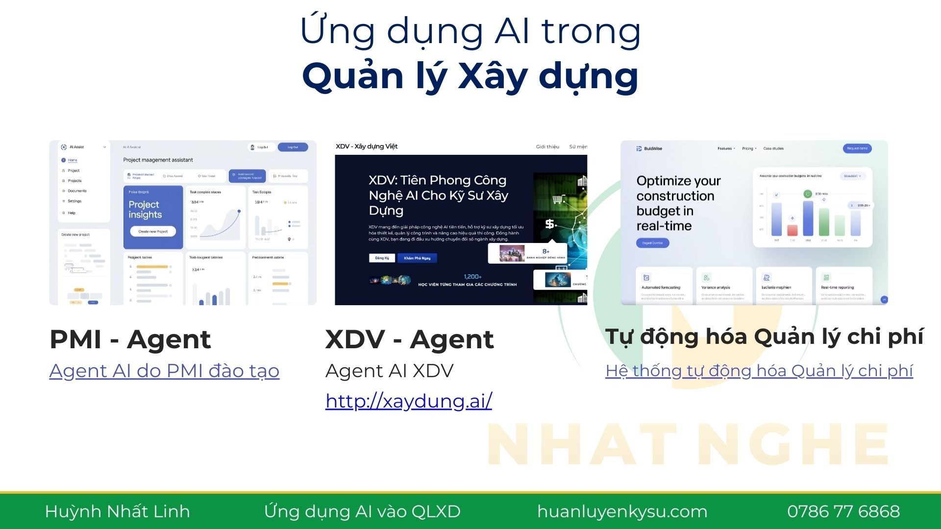 Ứng dụng AI trong quản lý dự án xây dựng